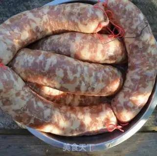 Make Homemade wide sausages step 16