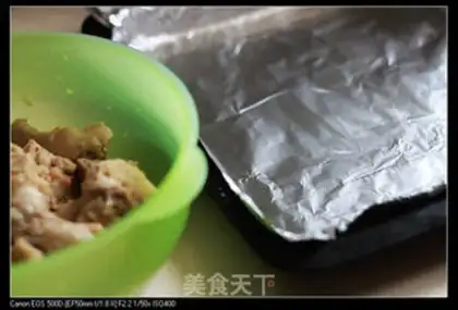 Make Garlic roasted wings step 5