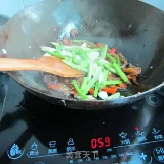 Make Celery garlic and shrimp step 4