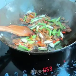 Make Celery garlic and shrimp step 5