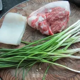 Make Steam pork parchment step 0