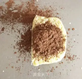 Make Marble cookies step 4