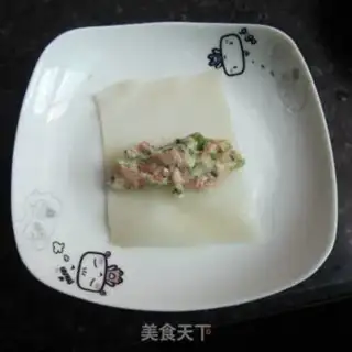 Make Steam pork parchment step 4