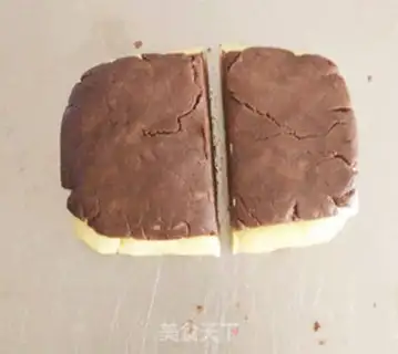 Make Marble cookies step 7