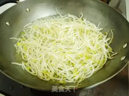 Make Silver sprouts of ham step 1