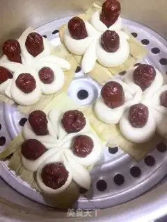Make The date buns step 11