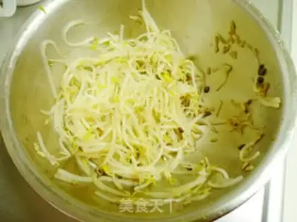 Make Silver sprouts of ham step 2