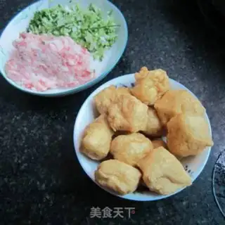 Make Tofu box step 1