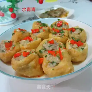 Make Pork tofu box step 10