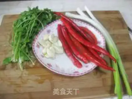 Make Qin chili sauce step 0