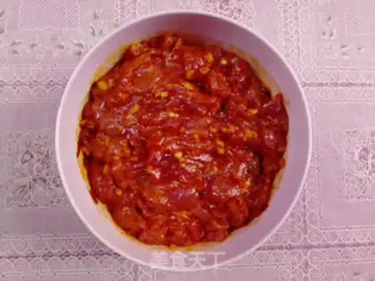 Make Garlic meat step 2