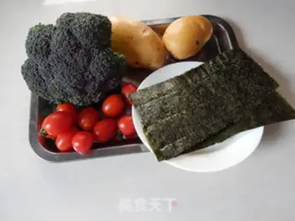 Make A fruit tree salad step 0