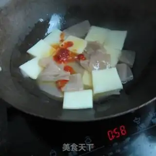 Make Spicy tofu step 5
