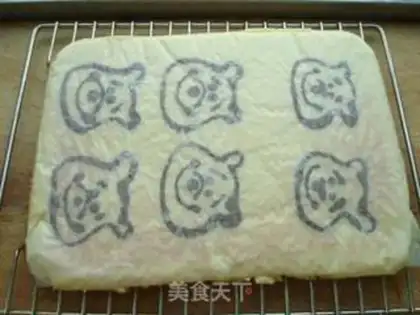Make Pooh rolls step 15
