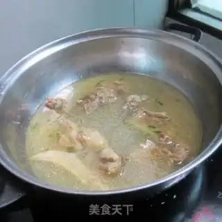 Make Old duck mushroom soup step 4