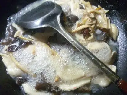 Make Fish fragrance, double pepper fork step 1
