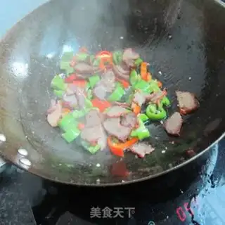 Make Fish fragrance, double pepper fork step 5