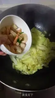 Make Shrimp sprouts step 5