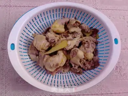 Make Lotus chicken soup step 3