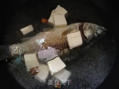 Make Frozen tofu fish soup step 4