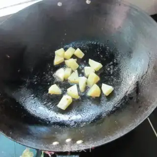 Make Potato fried cow step 4