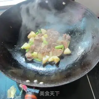 Make Potato fried cow step 10