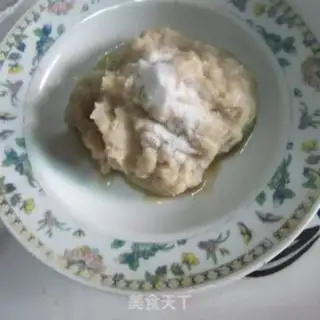 Make Onion fish mudballs step 2