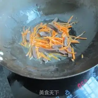 Make Pig blood carrots step 6