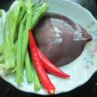 Make Serpentine spicy liver step 0