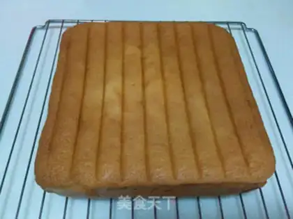 Make Honey sponge cake step 10