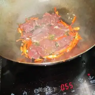 Make Serpentine spicy liver step 4
