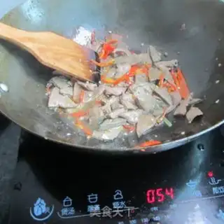 Make Serpentine spicy liver step 6