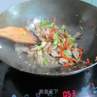 Make Serpentine spicy liver step 9
