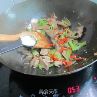 Make Serpentine spicy liver step 10