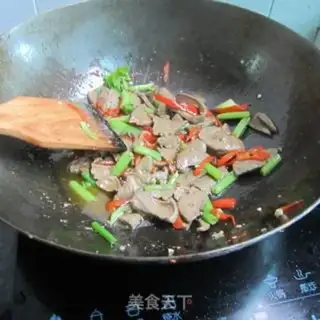 Make Serpentine spicy liver step 11