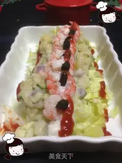 Make Strawberry shrimp salad step 16