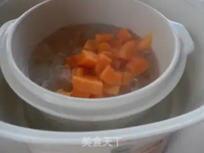 Make Silver ear papaya sugar step 7
