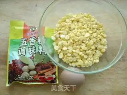 Make Five fragrances of corn step 0