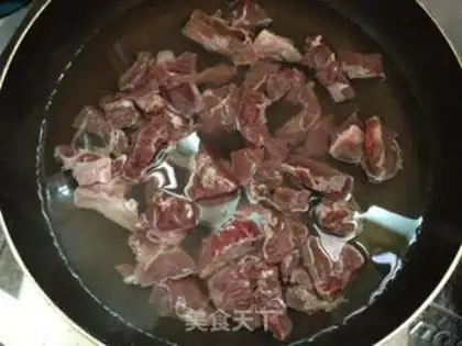 Make Orchid radish step 1