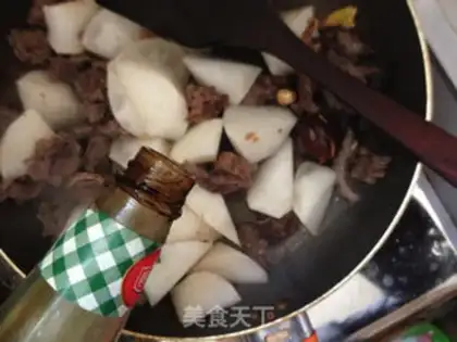Make Orchid radish step 8