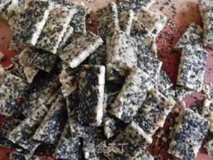 Make Black sesame pecan step 16