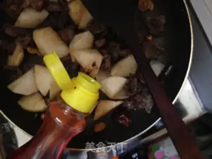 Make Orchid radish step 9
