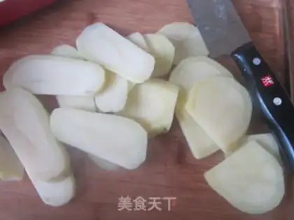 Make Bacon potatoes step 1