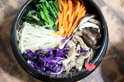 Make The Korean gin and rice step 7