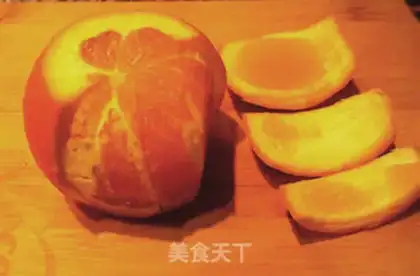 Make Orange sesame salad step 1