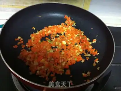 Make Garlic fan cabbage step 6