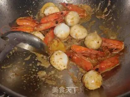 Make curry-ball hands step 3
