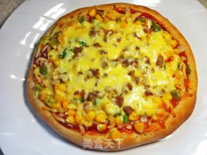 Make Corn pizza step 6