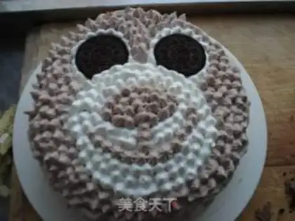 Make Little bear cake is cute step 11