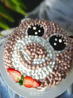 Make Little bear cake is cute step 13